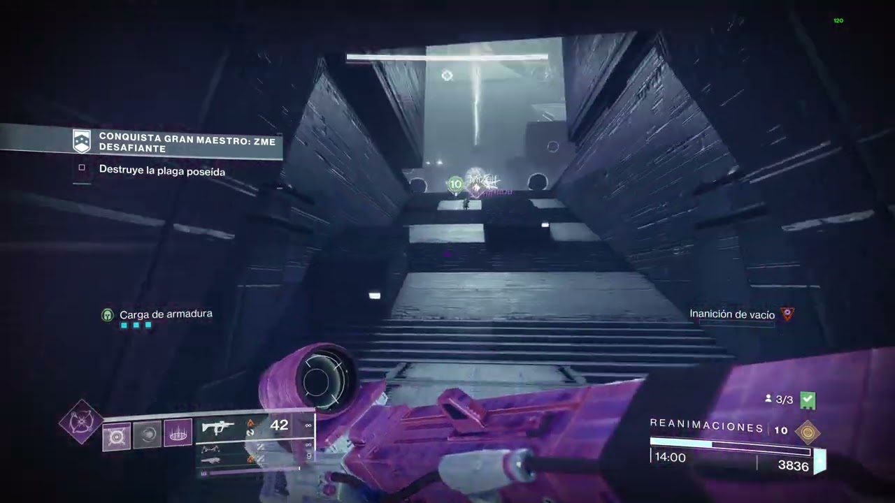 Destiny 2: Conquista - ZME Desafiante (nivel Gran Maestro)