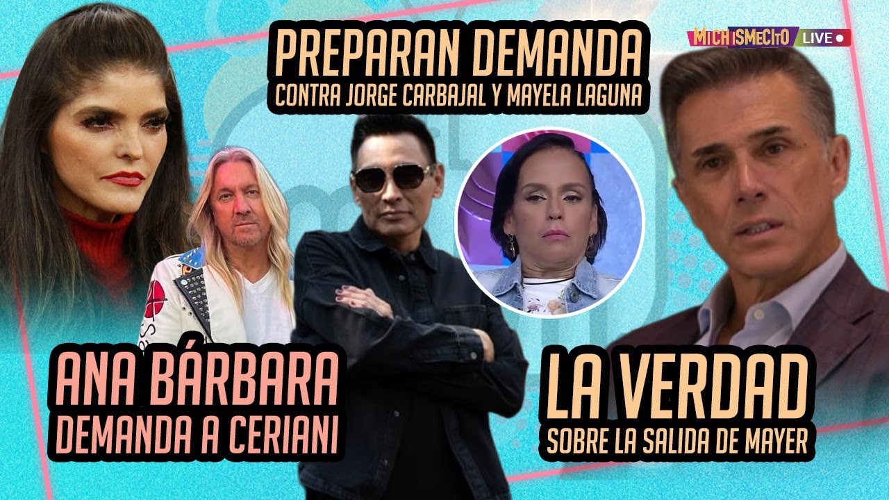 Preparan demanda contra Jorge Carbajal y Mayela Laguna / MICHISMECITO