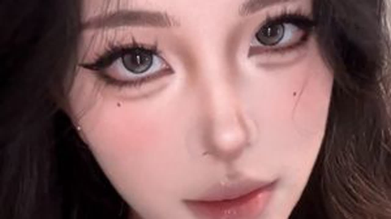 新手详细讲解版全妆跟练 | 不愧是纯野亚裔妆！万能上镜人生妆容#今日妆容 #妆教 #潮妆研究所 #上镜网感妆 #新手化妆教程