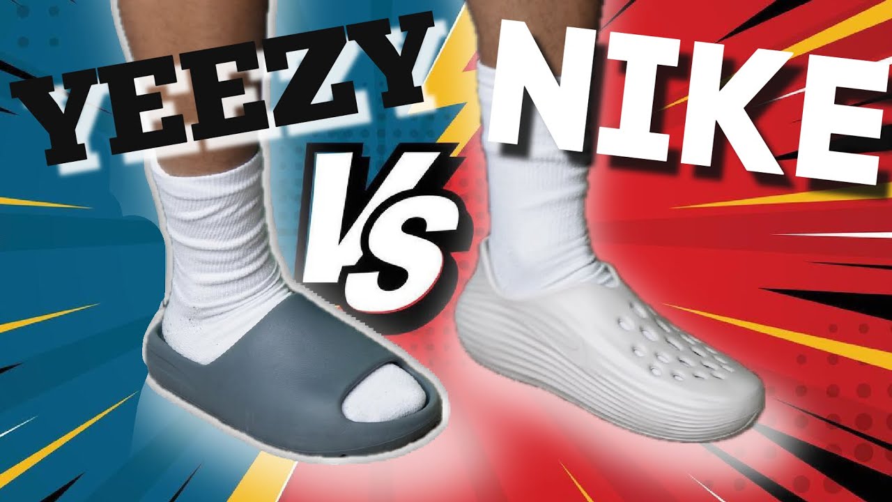 ARE THE NIKE REACTX REJUVEN8 better than Yeezy slides? ( On foot review + outfit ideas )