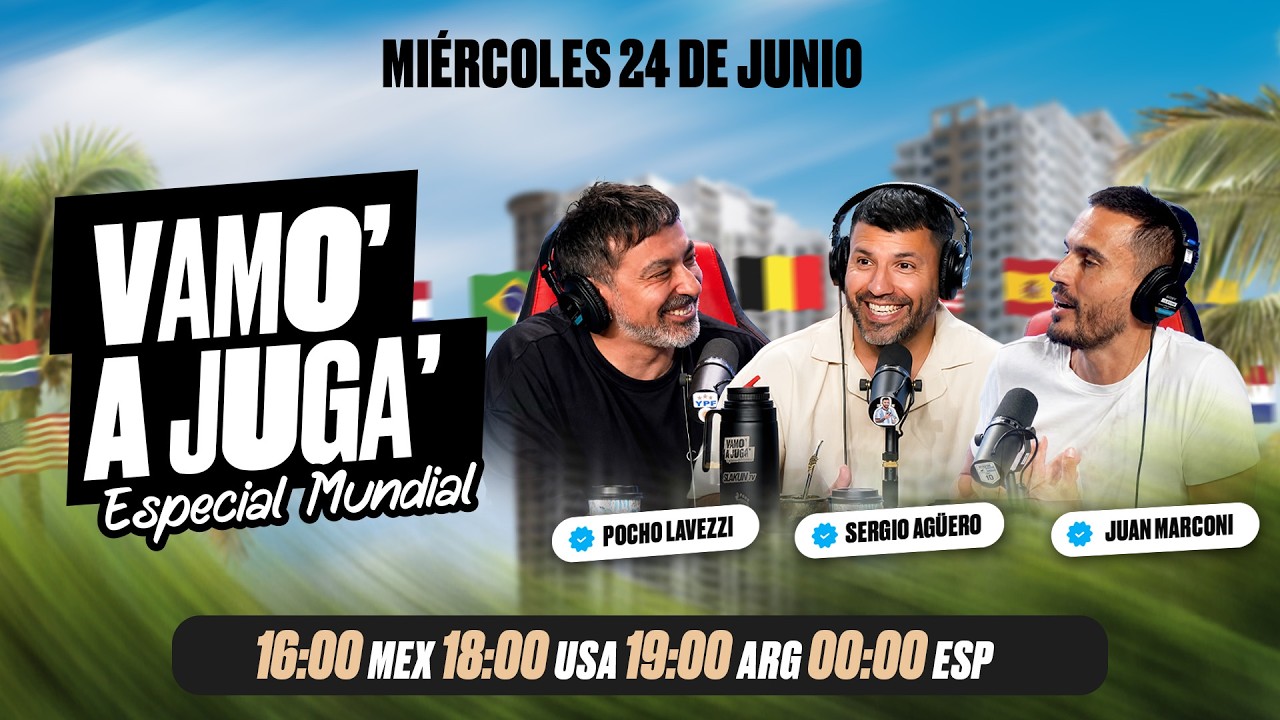 Vamo' a Juga': Especial Mundial Episodio 4 | Kun Ag&uuml;ero, Pocho Lavezzi y Juan Marconi | #SLAKUNTV