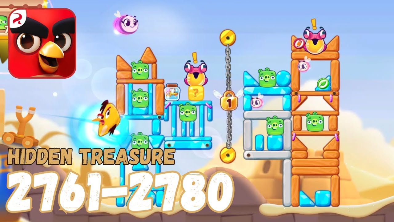 Angry Birds Journey: Levels 2761-2780 (Hidden Treasure) Gameplay - Part 139