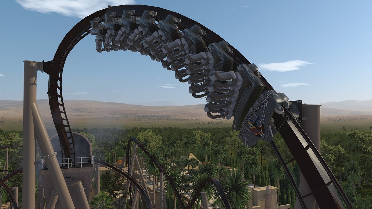 Tomb of Anubis - NoLimits 2 (B&M Launch Coaster)