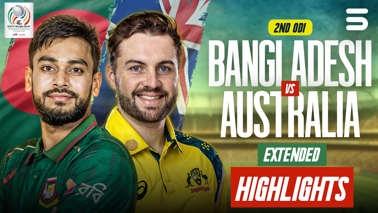 Full Match Highlights | Bangladesh vs Australia | Match 02 | ODI Series 2026 | M9K1U
