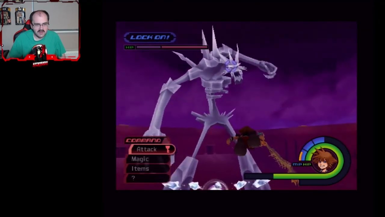 Storm20111's Kingdom Hearts 1 PS2 Playthrough Secret Boss 3 (Ice Titan)