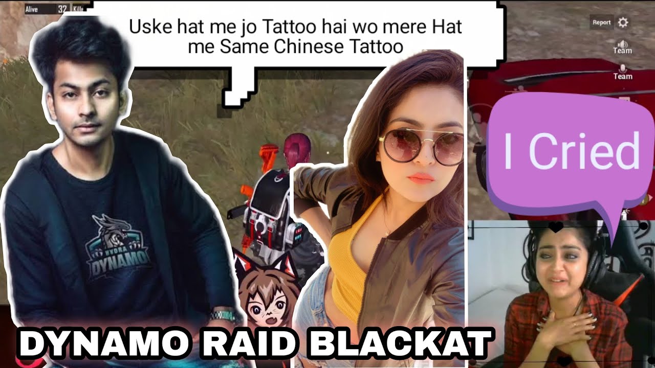 Dynamo Gaming Raid On Girl Gamer BLACKAT | Thank You Sir @DynamoGaming