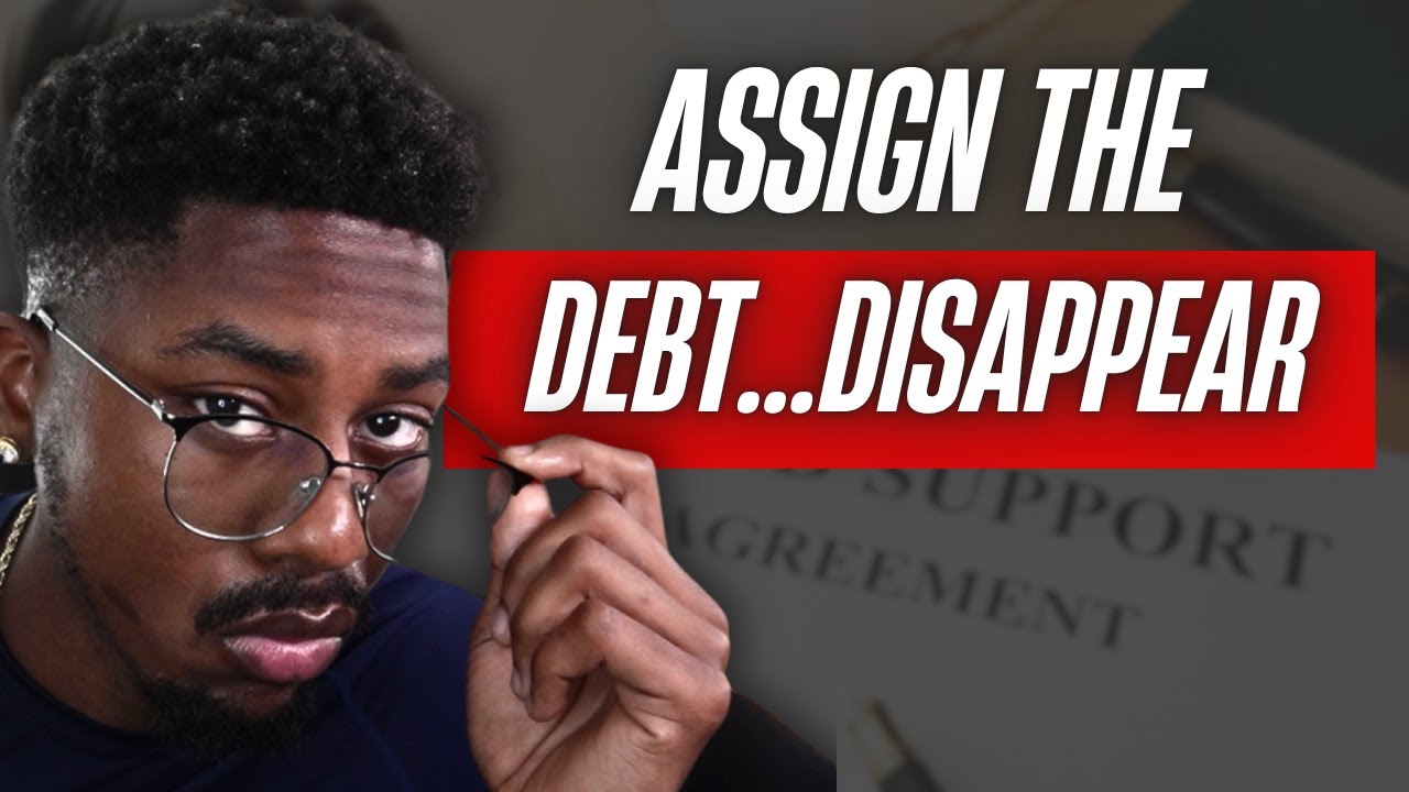 assign debt to your trust and disappear from the  system