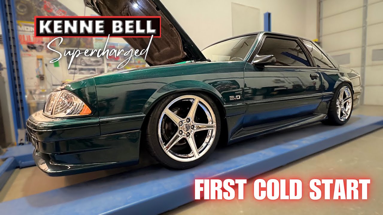 Starting My Kenne Bell Supercharged Foxbody 5.0 Mustang For The First Time
