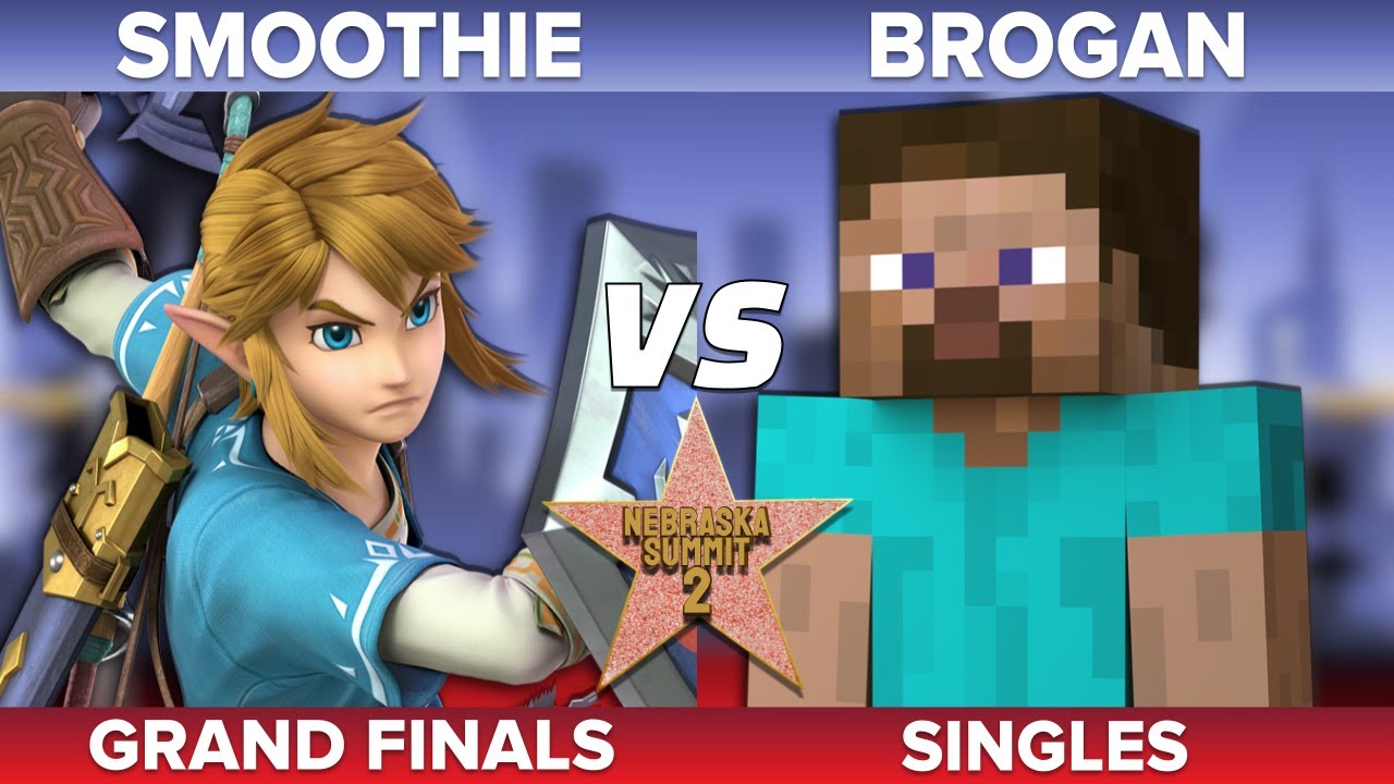 Nebraska Summit 2 GRAND FINALS - Smoothie (Link) vs Brogan (Steve, Kazuya)