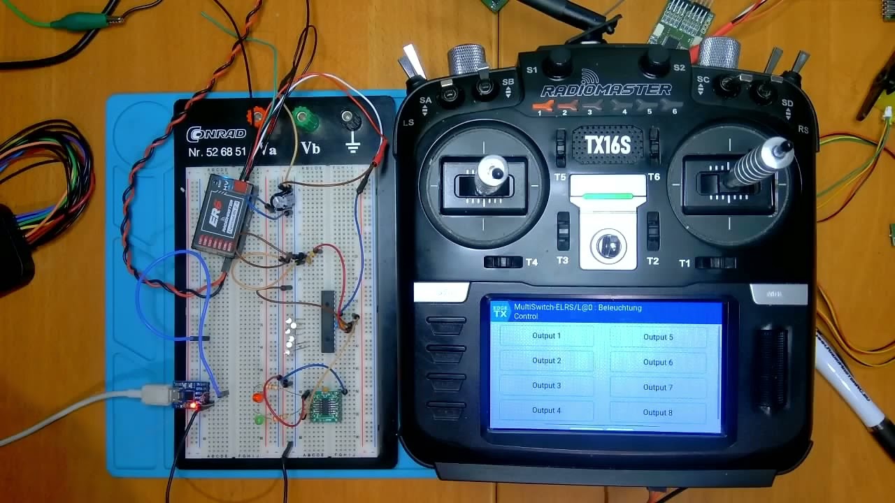 Super simpel RC-Multiswitch: ohne Schnick-Schnack