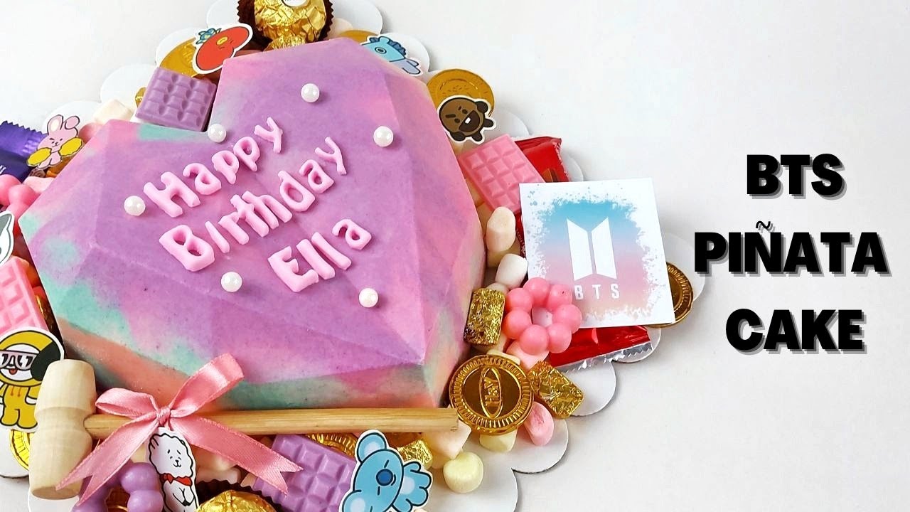 BTS Pinata Cake |How to Make Pinata Cake Easy Method |JolsKitchen