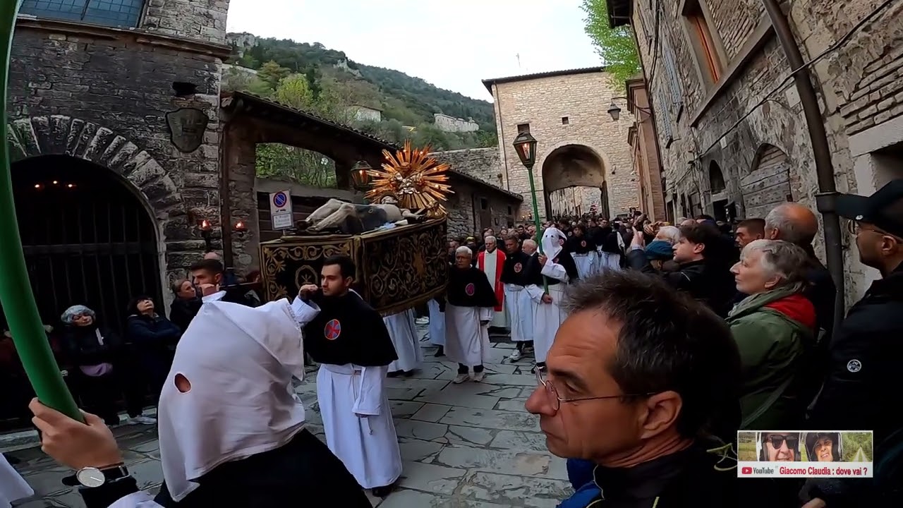 Gubbio - Processione del Cristo Morto - Venerdì Santo 2025 - 18 Aprile 2025