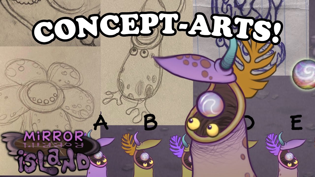 My Singing Monsters - Mirror Island Concept-Arts!