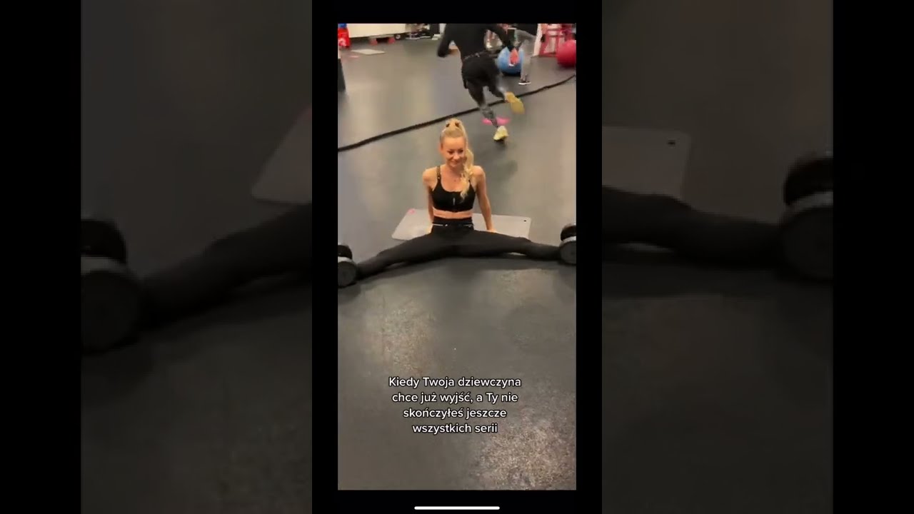 KIEDY TWOJA DZIEWCZYNA CHCE JUŻ KOŃCZYĆ TRENING&hellip; #shorts