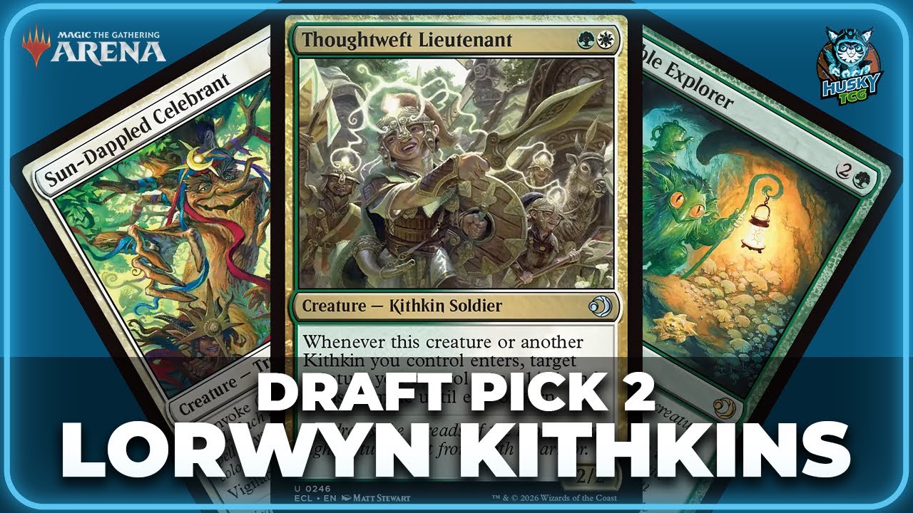 🐺 DRAFT PICK 2 de LORWYN con KITHKINS | Magic Arena en Español