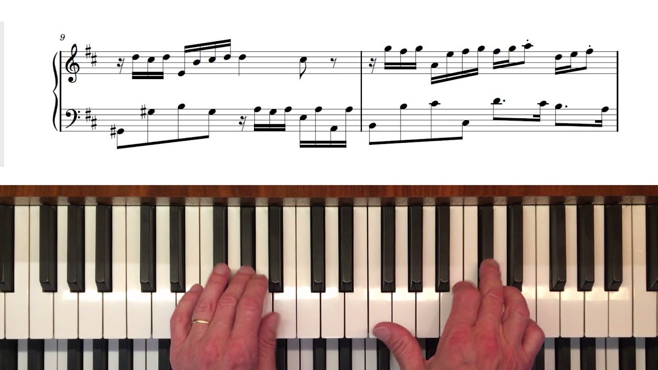 Geh aus, mein Herz, und suche Freud, Bicinium zu EG 503 mit Noten / with Score / Markus Süß / Orgel