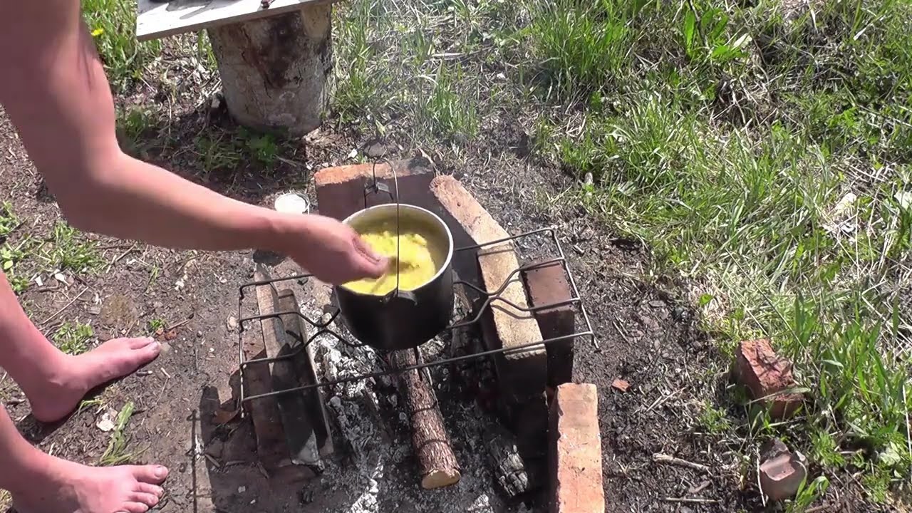 Кулинарный видеоблог из заброшенной деревни. 