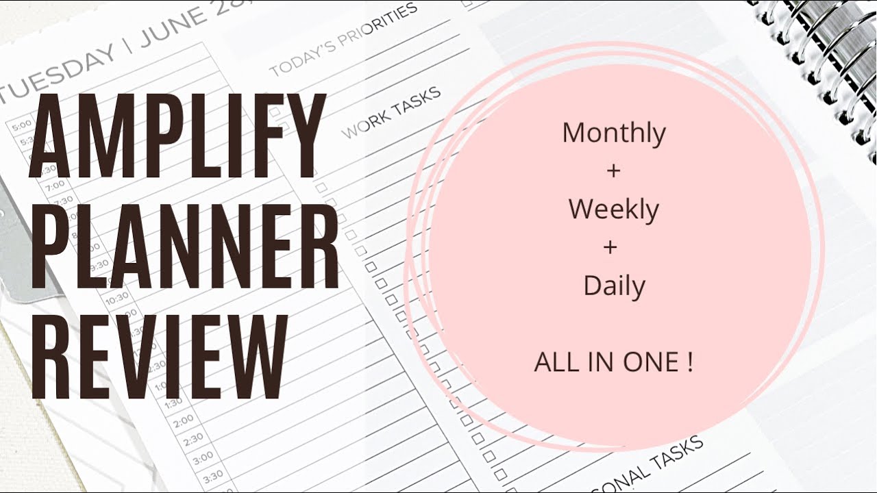 @AmplifyPlanner #plannerreview