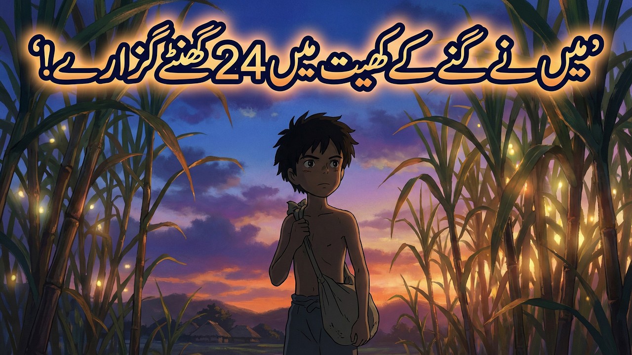 A Day in the Sugarcane Fields | Real Village Life Story | Studio Ghibli Inspired