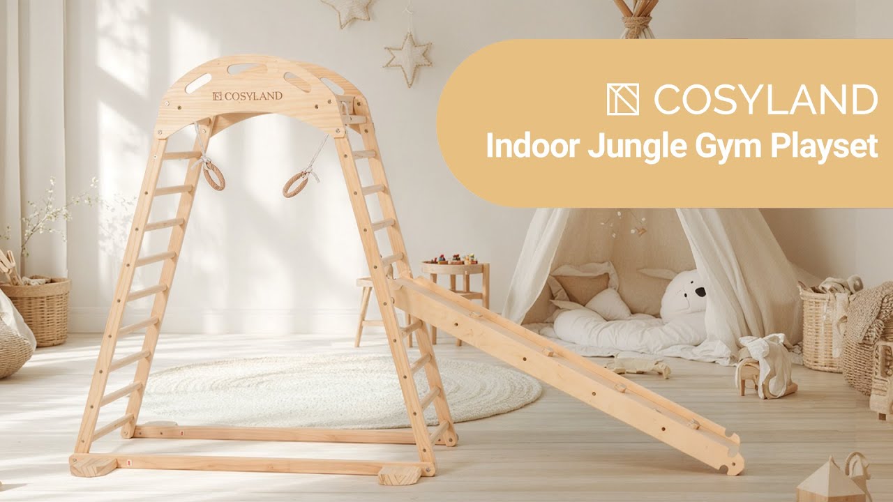 Cosyland Indoor Playground Jungle Gym Playset