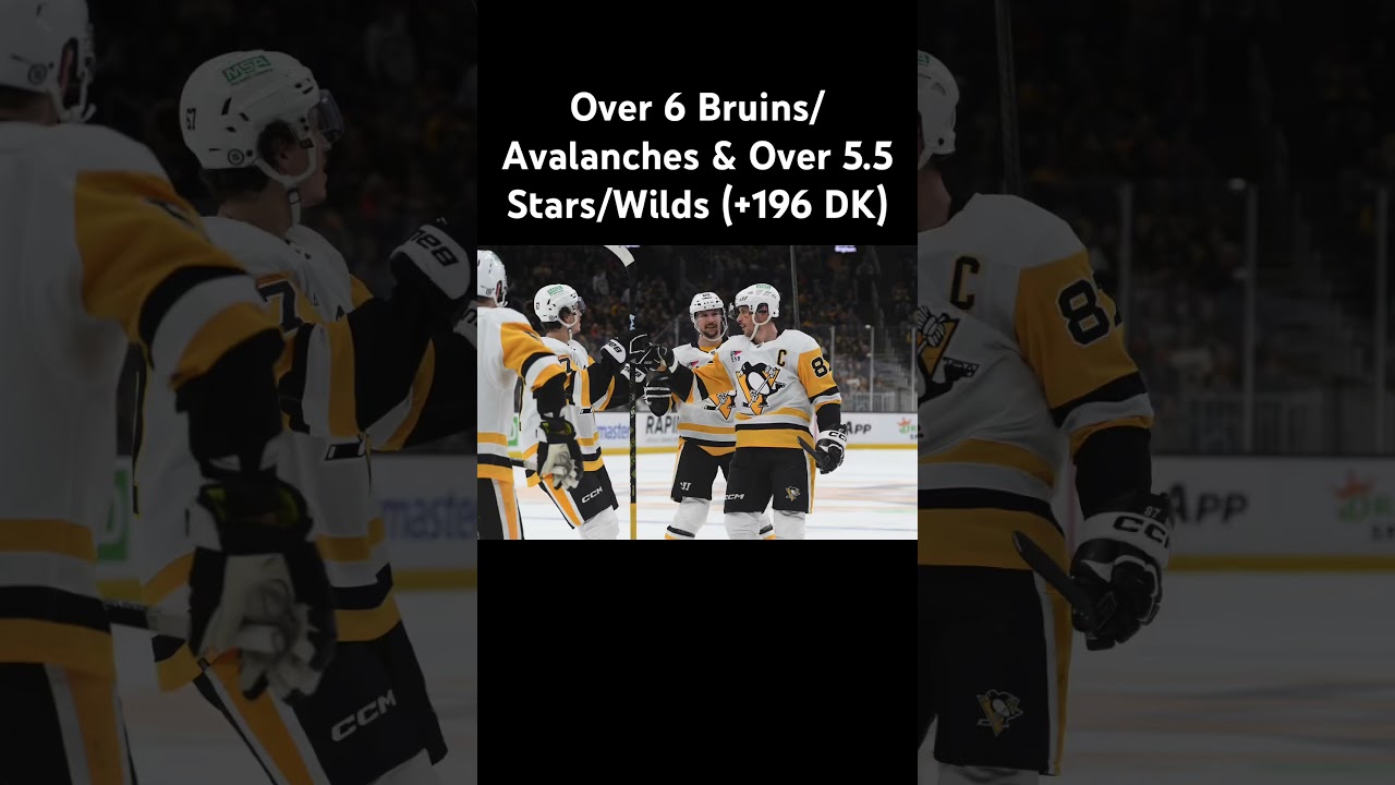 NHL Parley!! #dallas #minnesota #boston #colorado #draftkings #nhl #hockey #gambling #parley