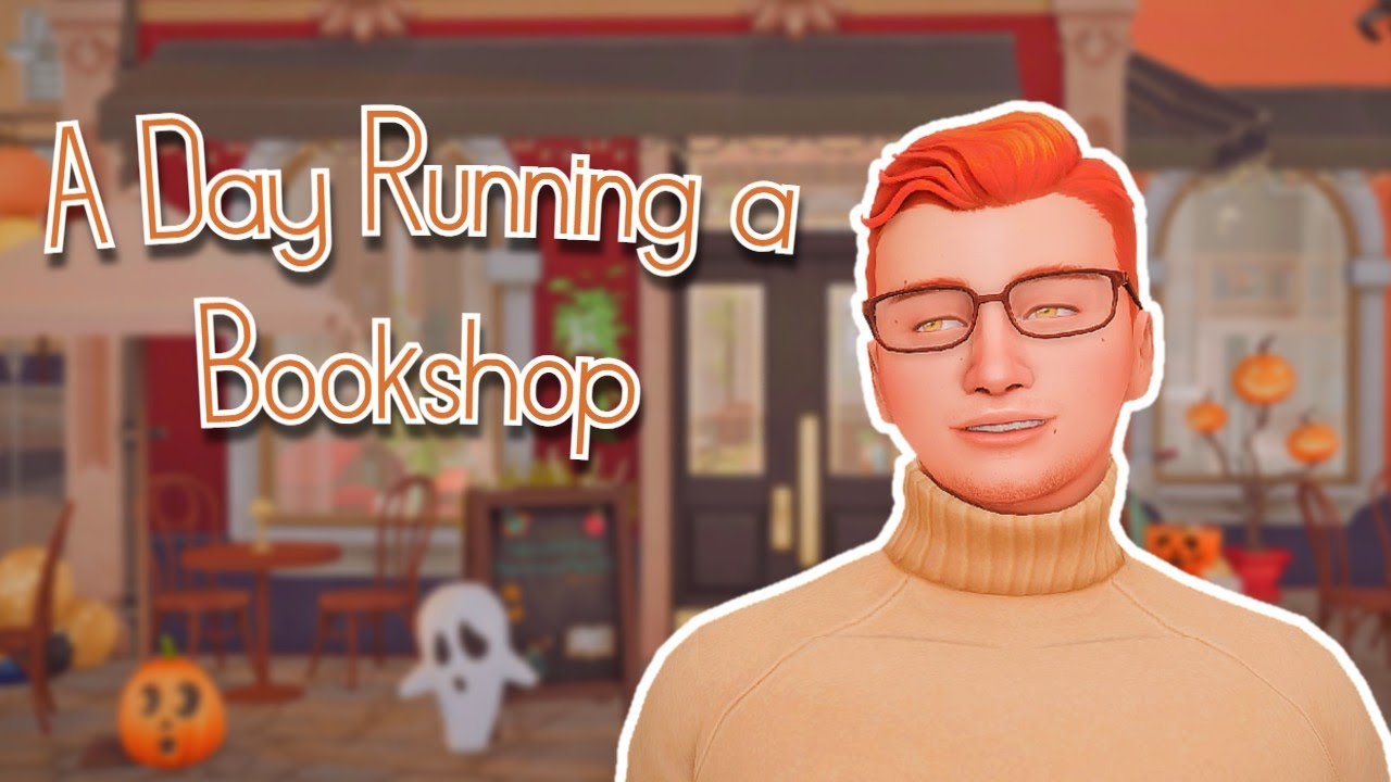 Running a Bookshop📙[Relaxing Gameplay, No Commentary] Current Household | The Sims 4