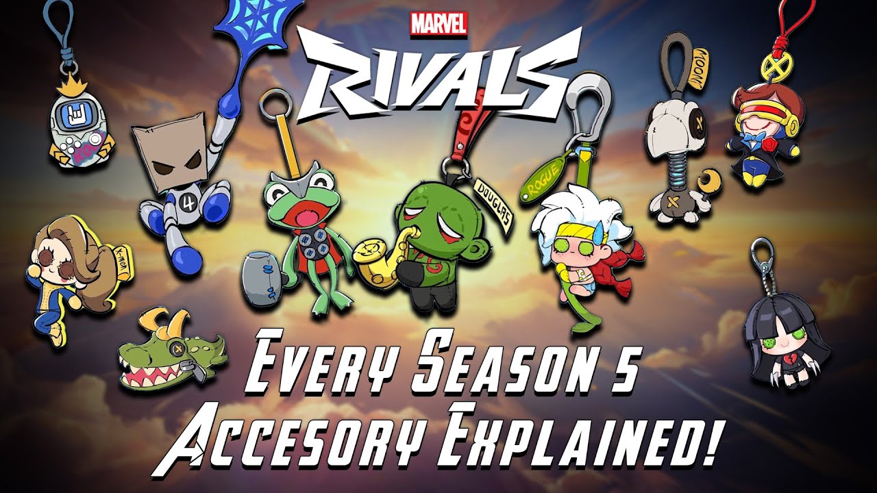 Подробности о каждом аксессуаре 5-го сезона — погружение в историю Marvel Rivals