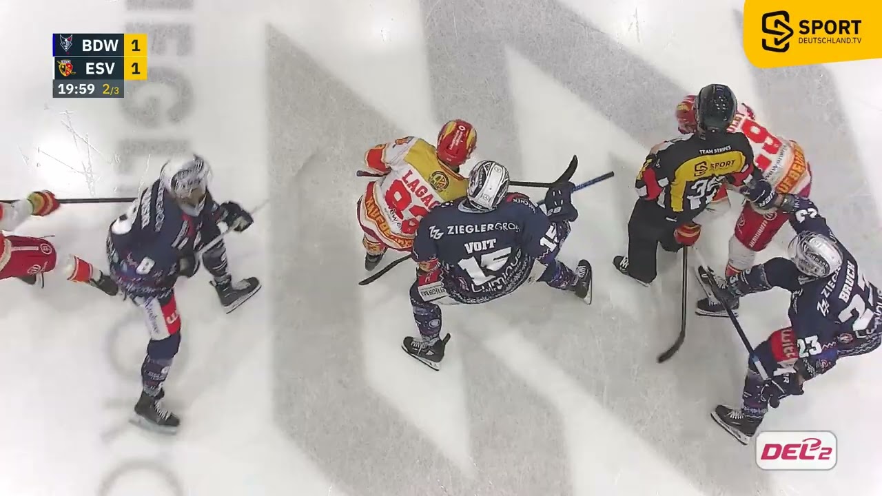 DEL2: Blue Devils Weiden vs ESV Kaufbeuren | Highlights - 27. Spieltag | SDTV Eishockey