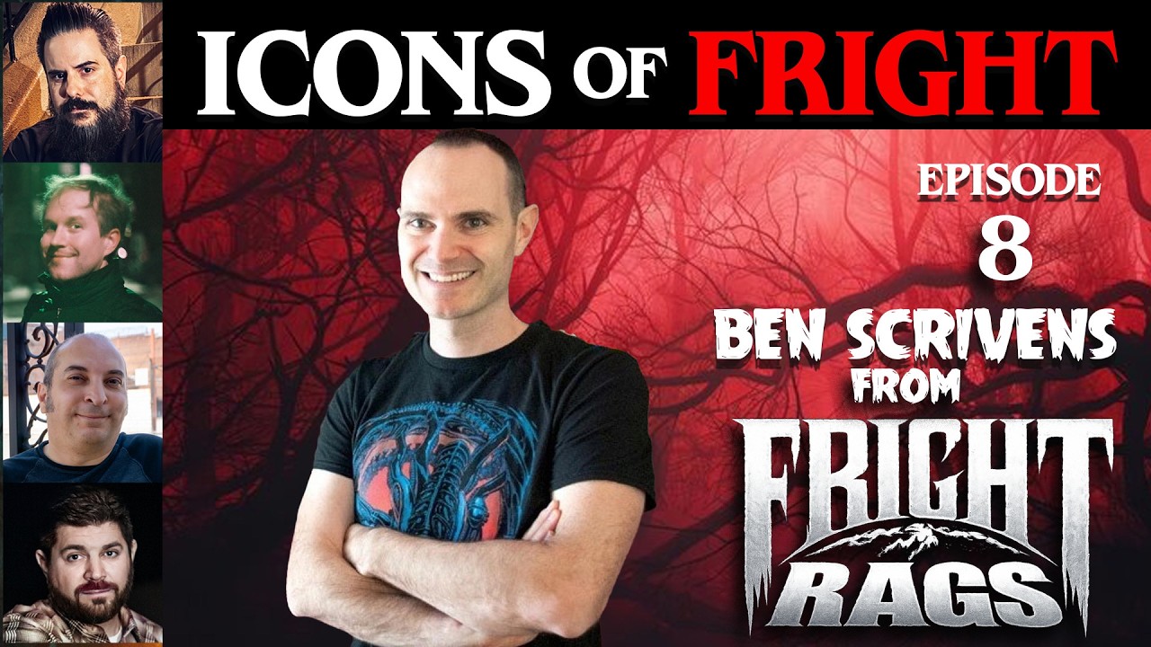 All things HORROR APPAREL with FRIGHT-RAGS' Ben Scrivens! ICONS OF FRIGHT Episode 8