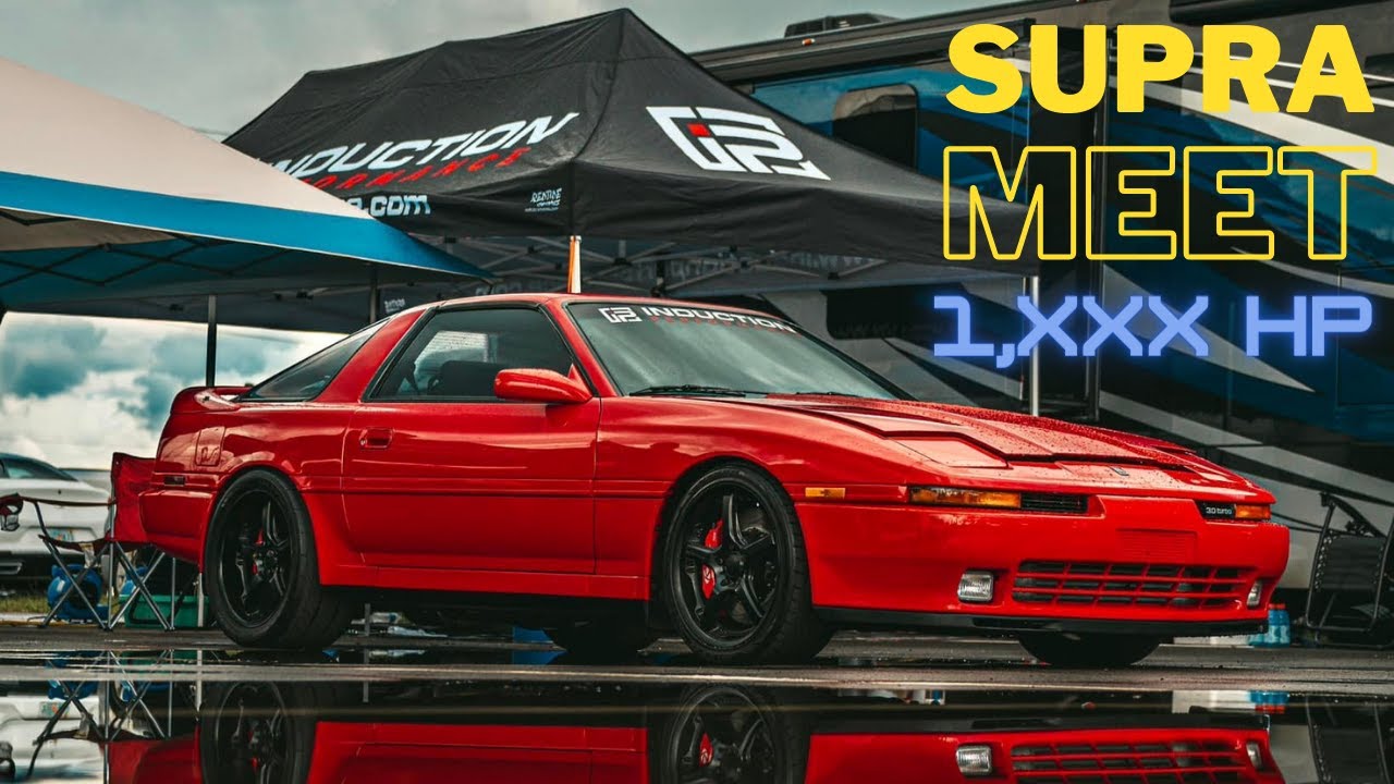 Tampa Bay Supra Meet, 1,000+ hp 2JZ MKIII & MKIV Supras