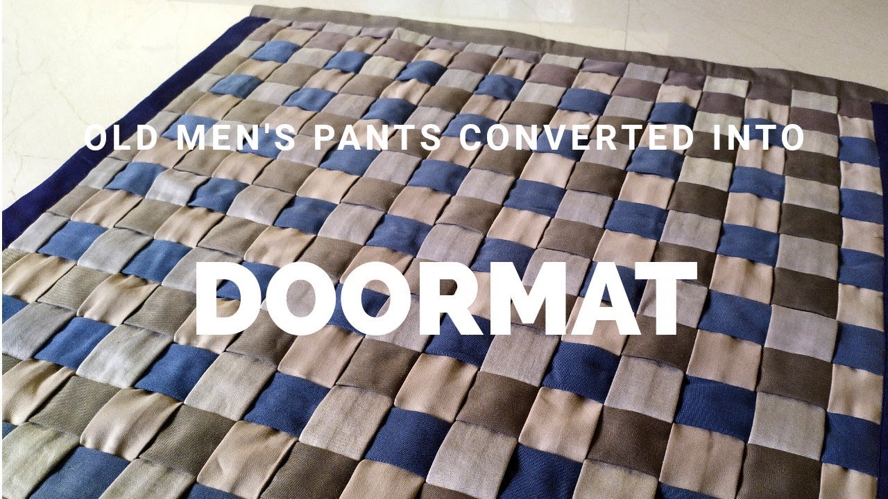 Best Out Of Waste || Best Recycling Idea || Old Pants Converted Into Doormat