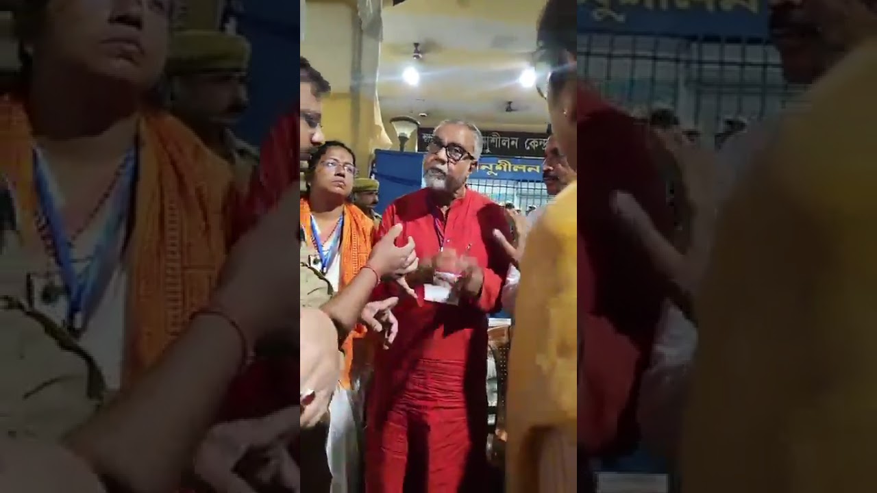 BJP & TMC's  heavyweight leaders Kunal Ghosh & Tapas Roy are now having a word with each other