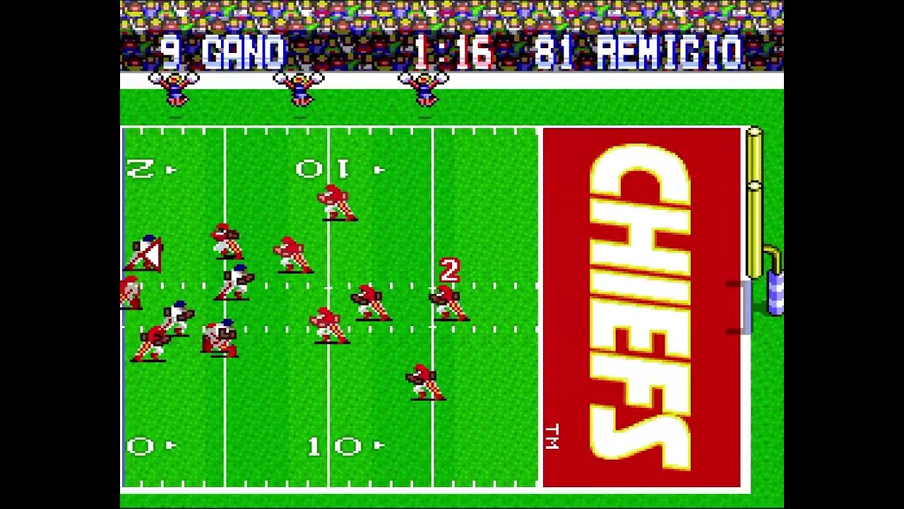 New York Giants 2025 Season - Week 3 vs Chiefs | Tecmo Super Bowl