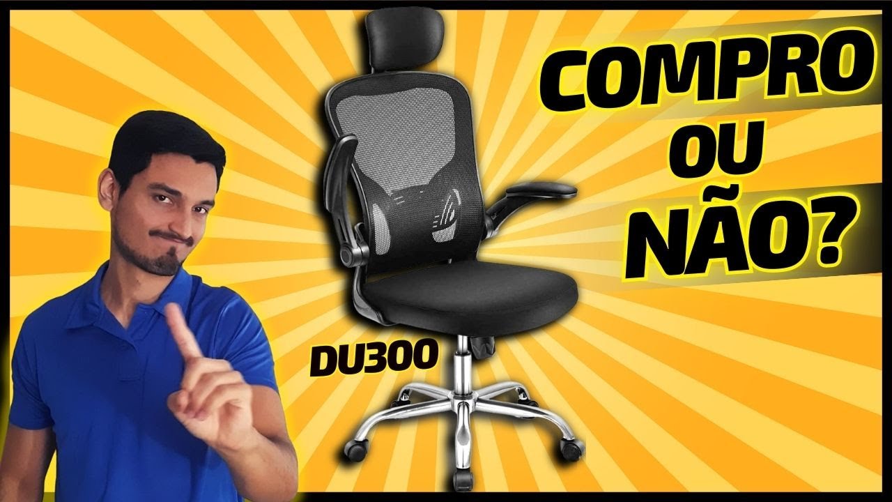 Review Ergonômico⭕ Cadeira DU300 é BOA para sua ALTURA e PESO? Vale a Pena Comprar a DU300 BEST C310