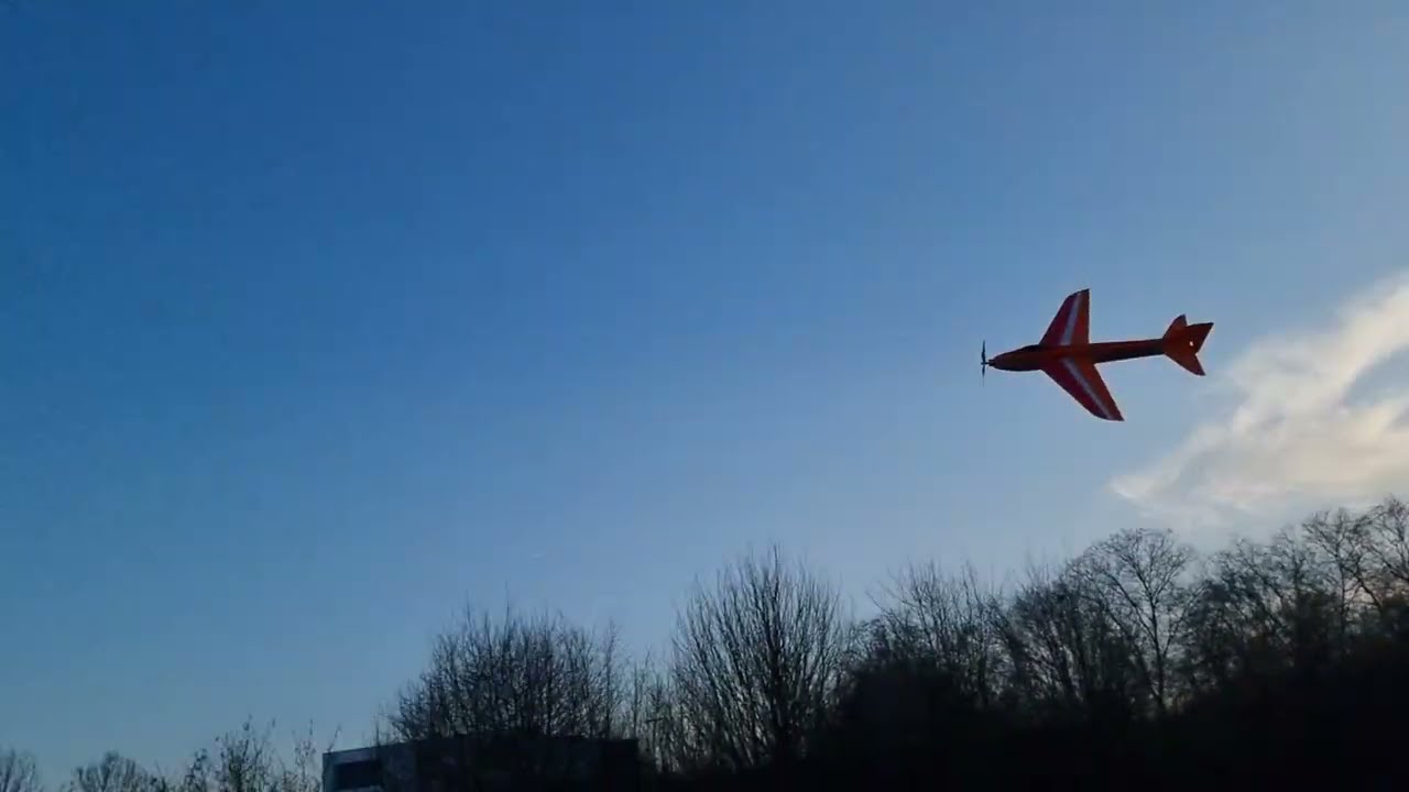 Trick Mini F3A Moon and Sunset flight