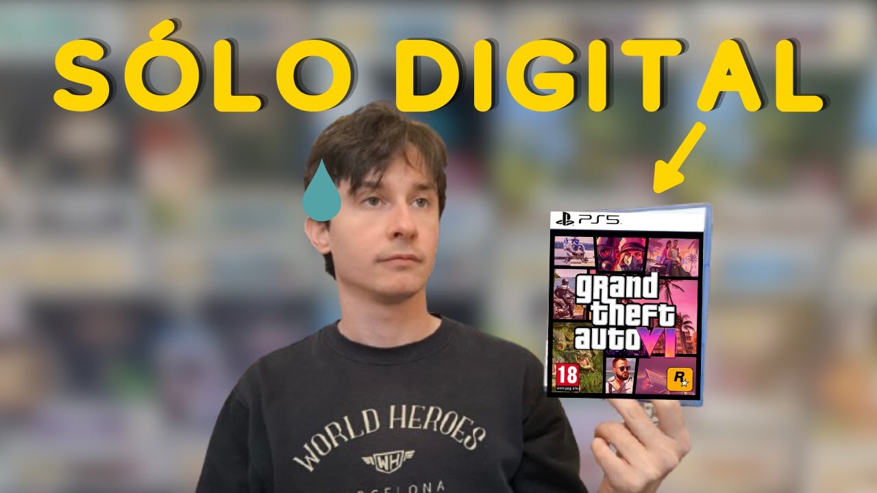 🤔¿Porqué GTA VI sólo saldrá en FORMATO DIGITAL? Aquí las RAZONES 