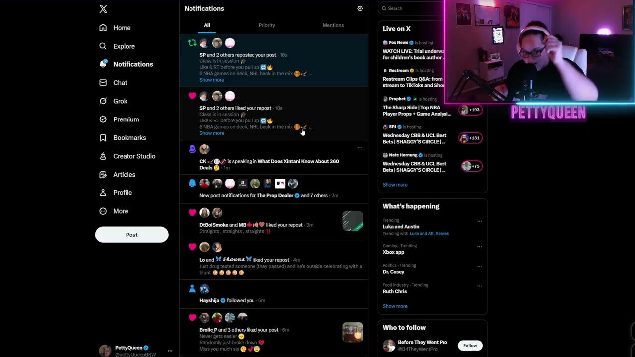 NBA Slate + NHL (Maybe 😉) 🎓🔥