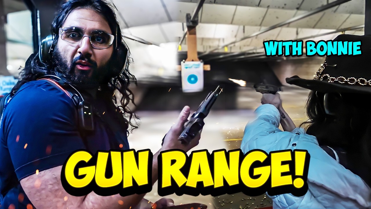 Esfand Takes the Girls To the Gun Range