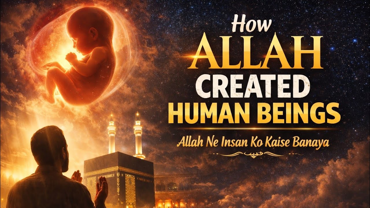 दुनिया का आग़ाज़ कैसे हुआ | Hazrat Adam (A.S) Story | Allah Ne Insaan Ko Kesy Bnaya | Human Created 