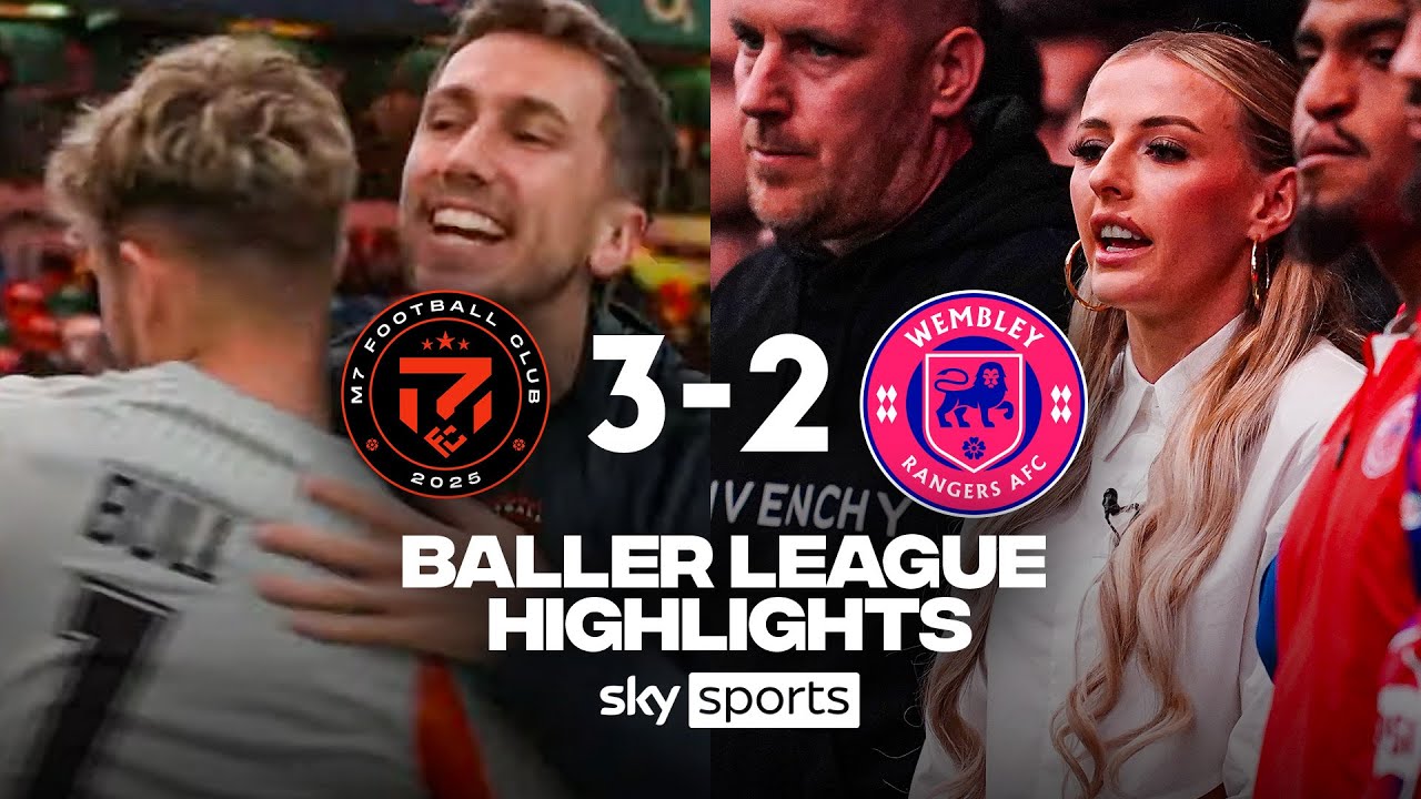 Miniminter's M7 FC edge past Wembley Rangers! | M7 FC 3-2 Wembley Rangers | Baller League highlights