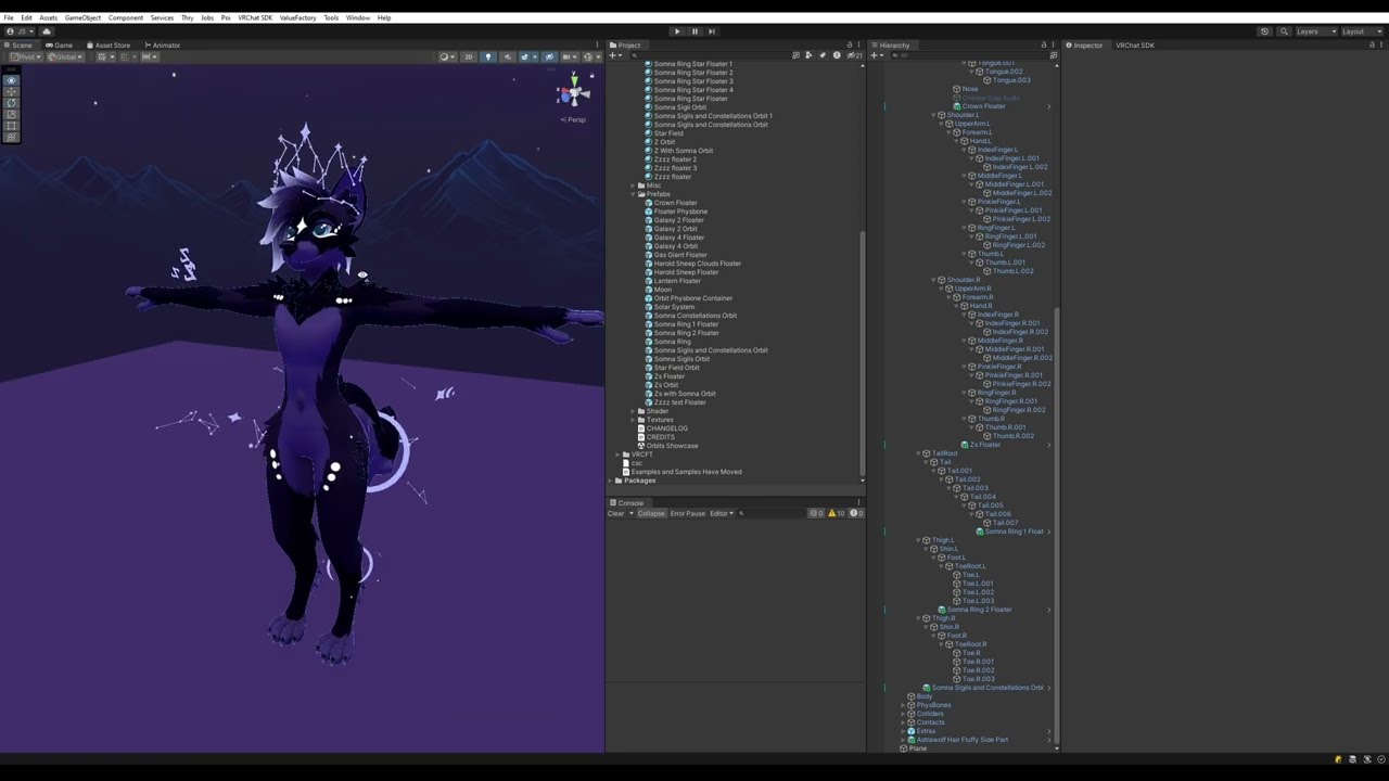 Physbone Setup | Orbits Shader For Somna