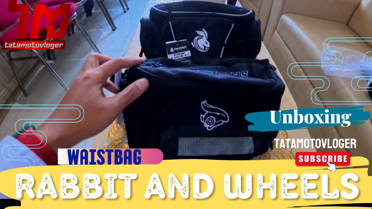 2026! UNBOXING WAISTBAG RABBIT AND WHEEL V3-V2‼️