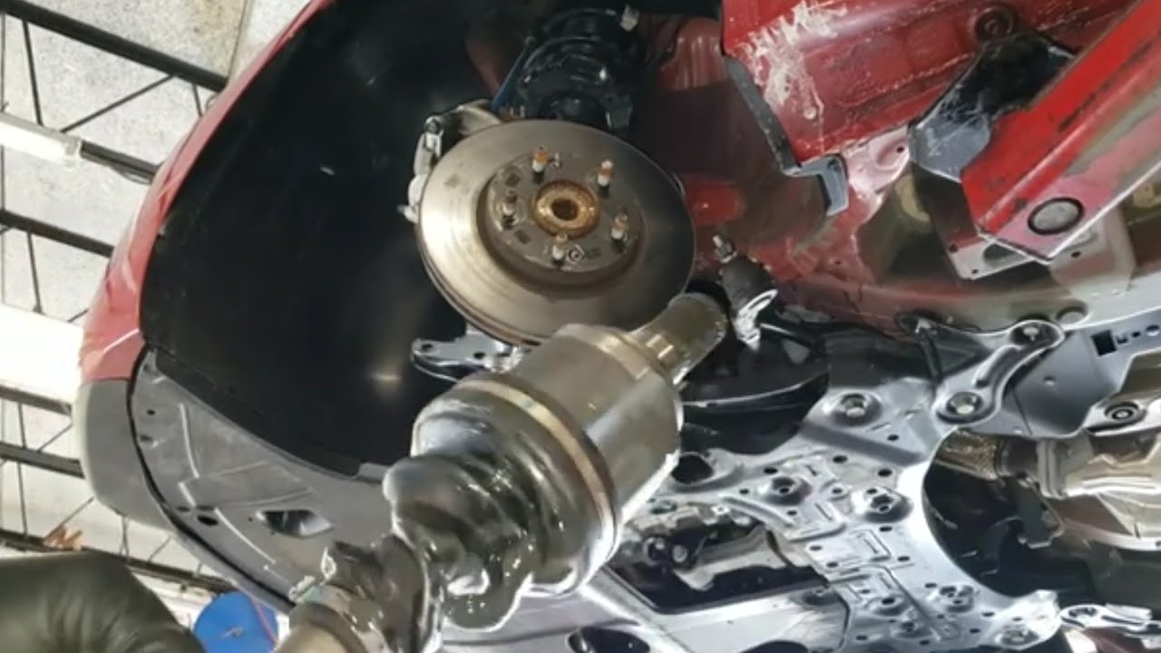 Hyundai elantra  cv axle replacement