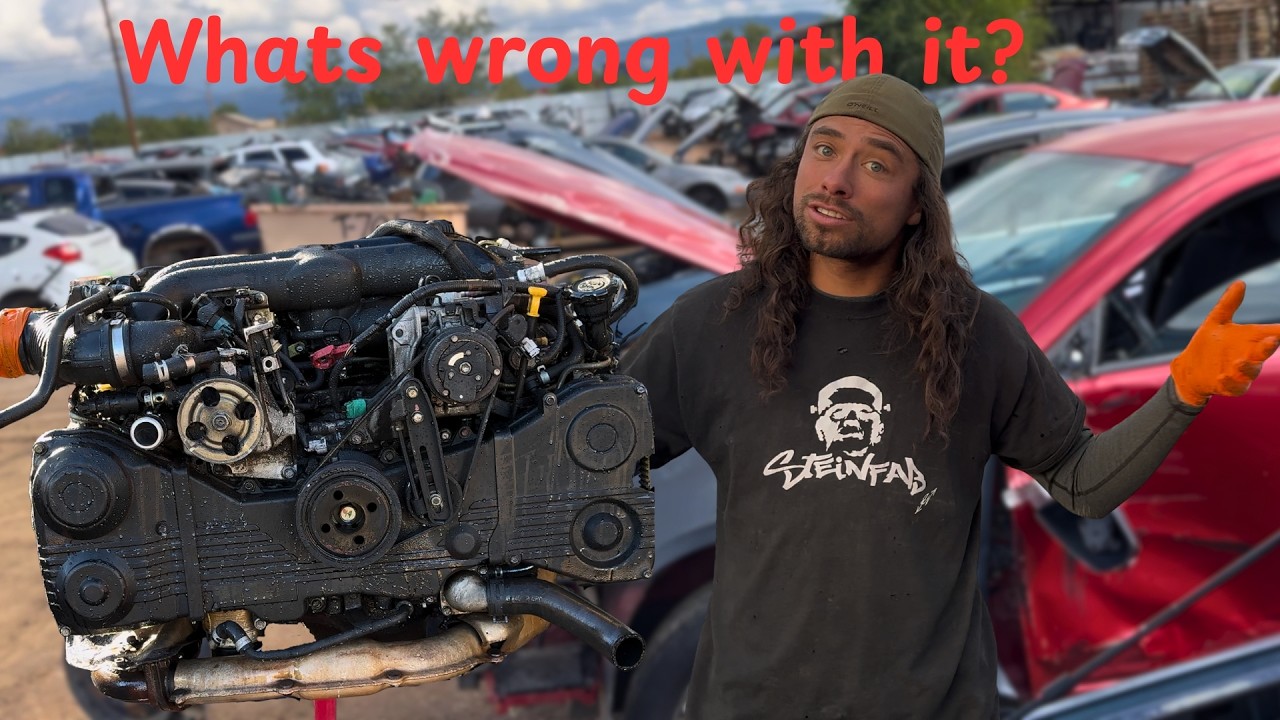 I SCORED a EJ255 for 200$ at the scrap yard...