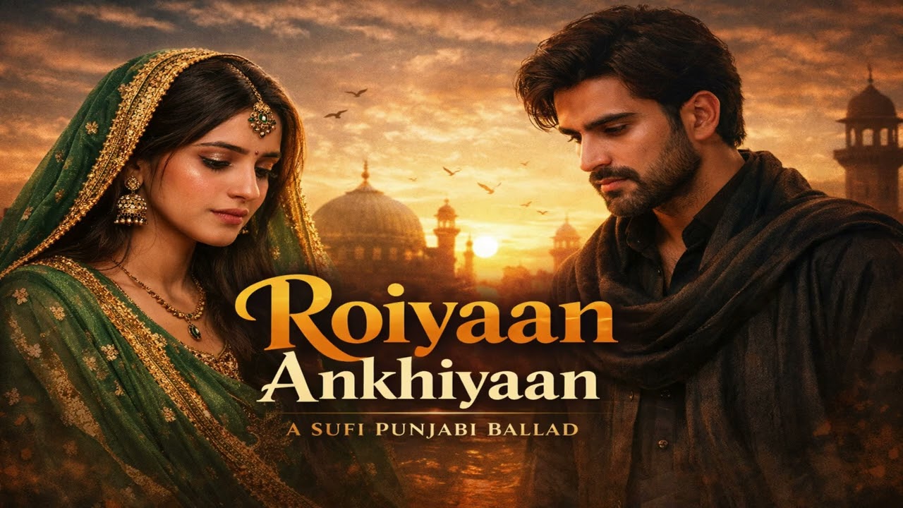 Roiyaan Ankhiyaan | A Sad Sufi Melody That Will Touch Your Heart  | Sufi Punjabi Ballad