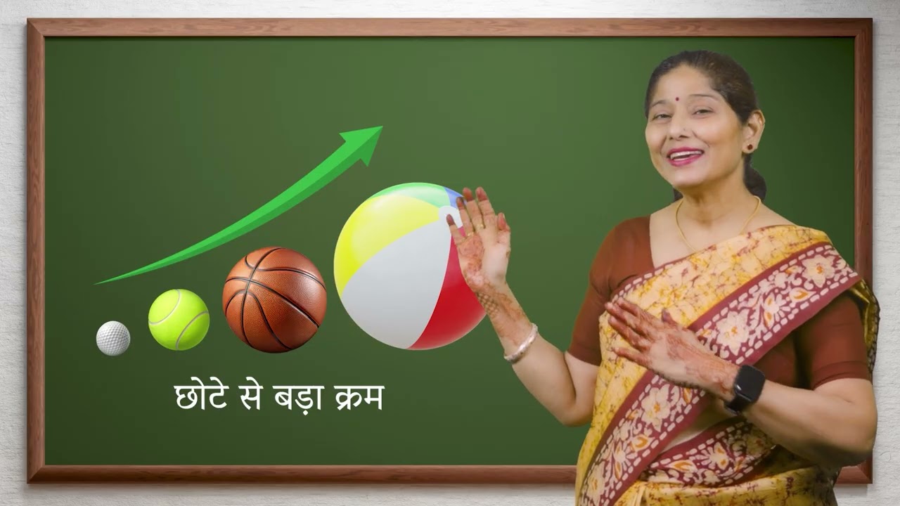 प्री प्राइमरी: क्रमबद्धता