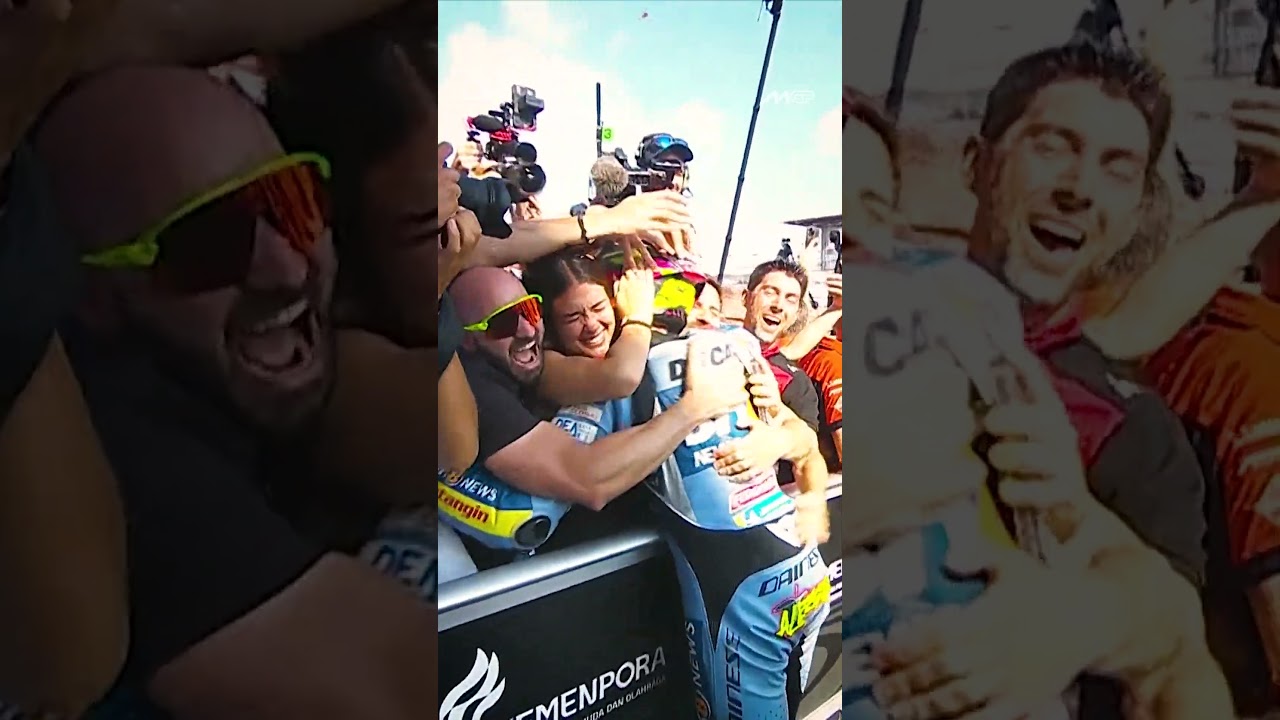 A victory for the history books! 🏆The rookie Aldeguer steals the show with his maiden MotoGP win! 😎