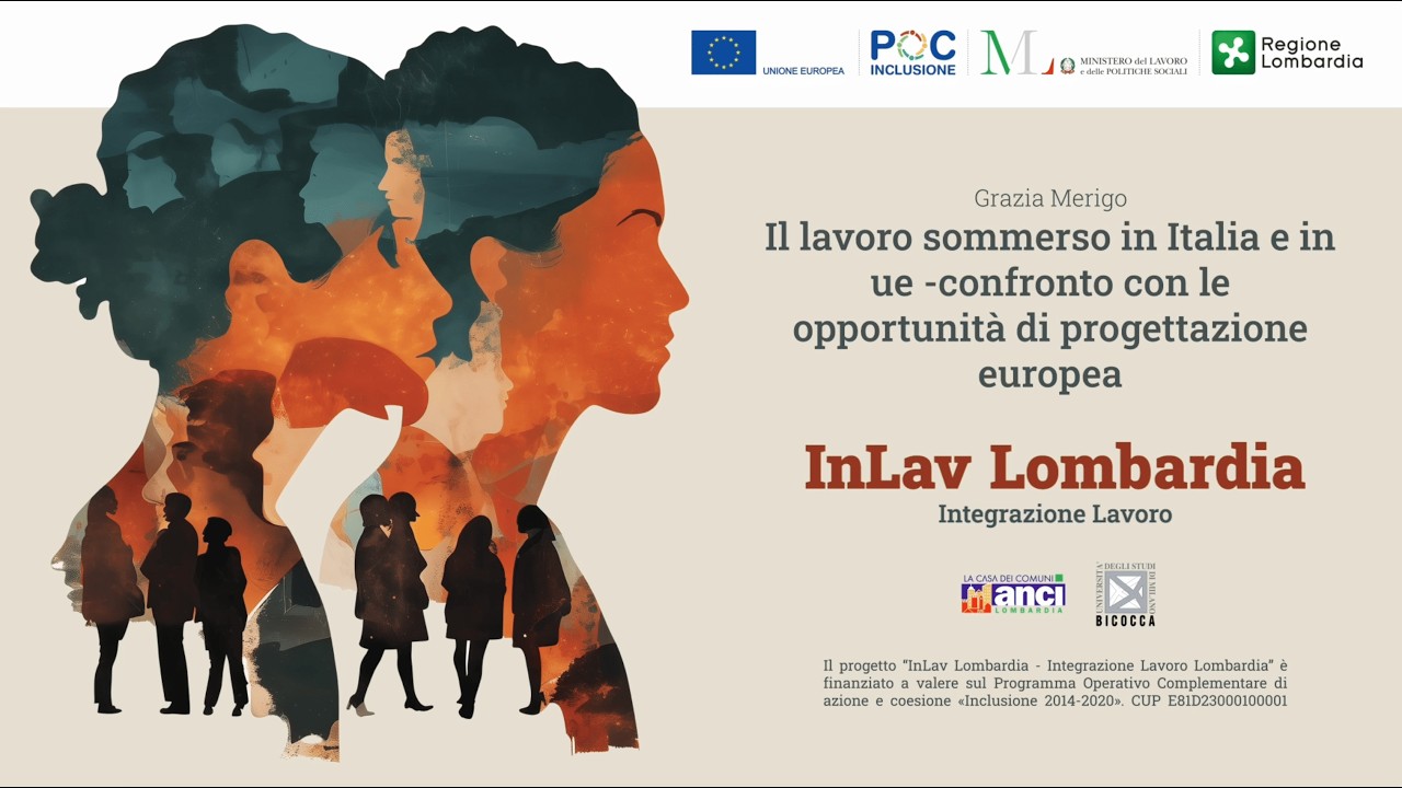 Il lavoro sommerso in Italia e in UE-Le opportunità di progettazione europea
