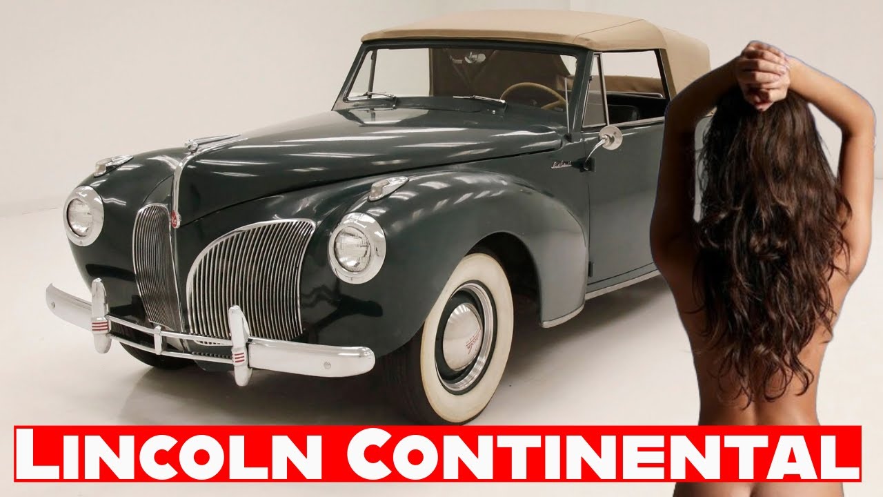 A legend of the past, luxury through the years: the 1941 Lincoln Continental
