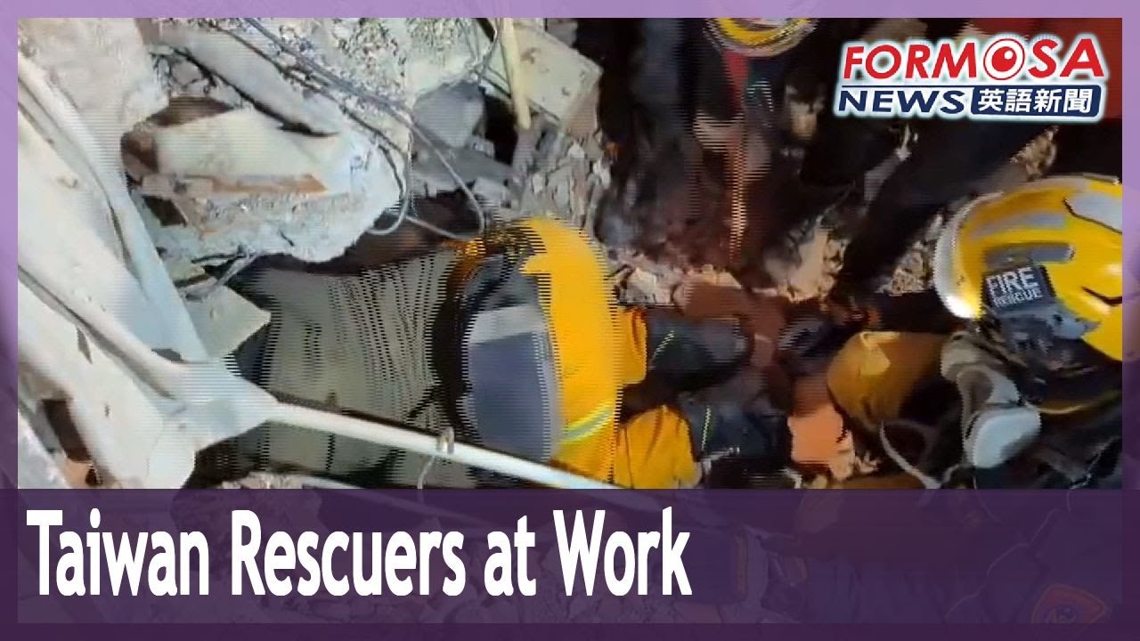 Taiwan rescuers hard at work in Turkey as earthquake death toll surpasses 15,000